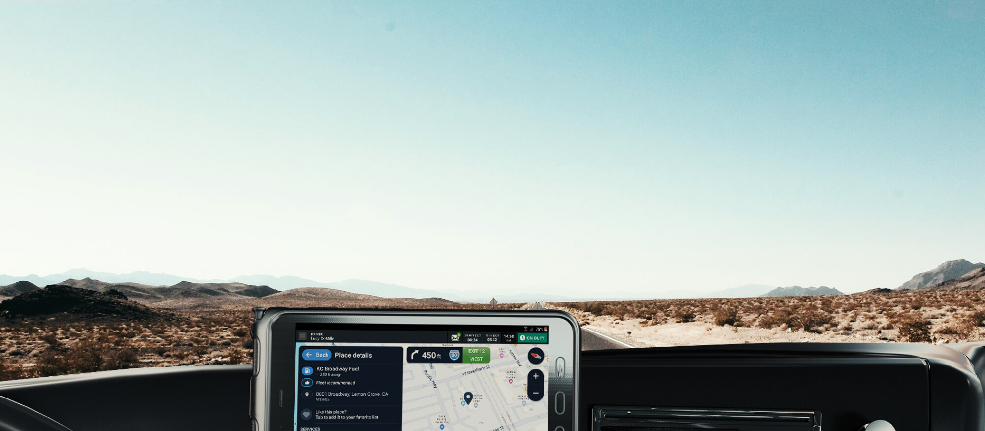 Transportation technology background